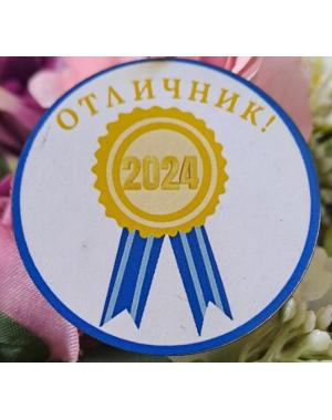 Значка отличник 4