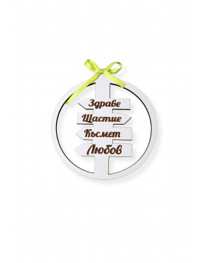 Топка за елха-пожелания 