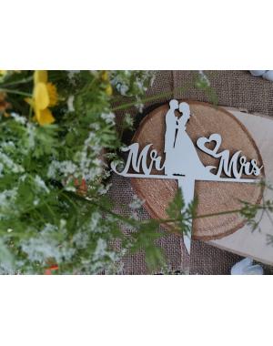 Топер "Mr & Mrs"