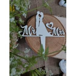 Топер "Mr & Mrs"