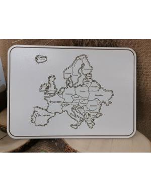 Пъзел Карта на Европа
