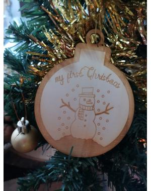 Коледна топка " My first Christmas" 