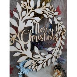Коледен венец "Merry Christmas"