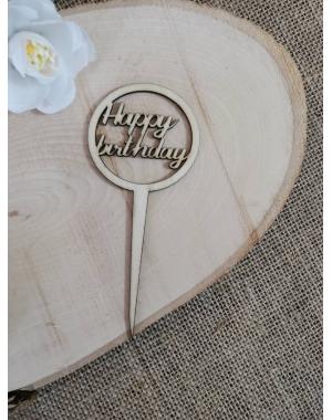 Топер "Happy birthday"