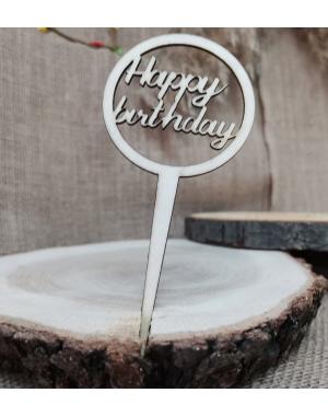 Топер "Happy birthday"