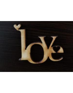 надпис любов/love