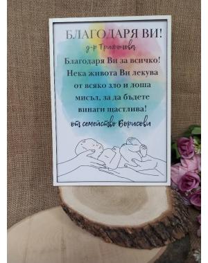 Постер - подарък за лекар