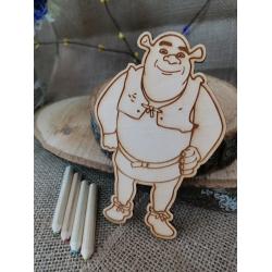 Фигура за оцветяване/ Шрек